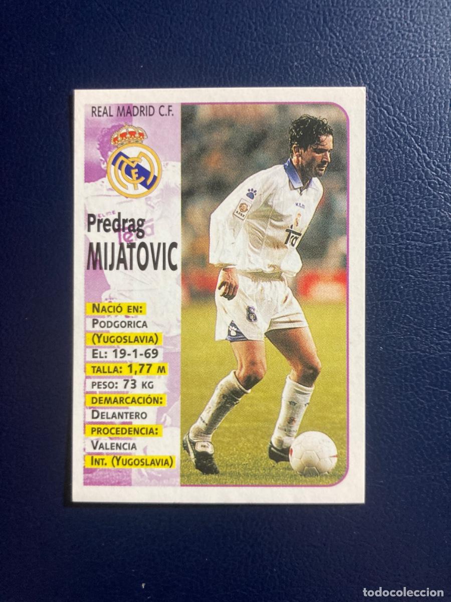 Cromos de F&uacute;tbol: 80 PREDRAG MIJATOVIC, REAL MADRID - LIGA 1998-1999 PANINI SPORTS 98-99 Sin pegar