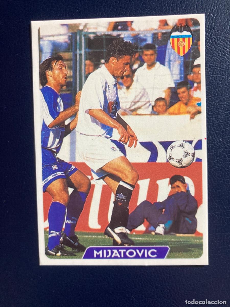 Cromos de F&uacute;tbol: 175 PEDRAG PEDJA MIJATOVIC VALENCIA MUNDICROMO LIGA 1995 1996 95 96