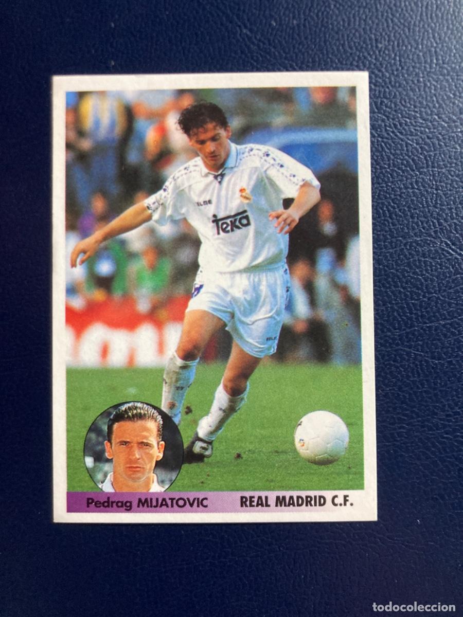 Cromos de F&uacute;tbol: LOS MEJORES EQUIPOS DE EUROPA 1996 1997 96 97 PANINI 234 MIJATOVIC REAL MADRID SIN PEGAR