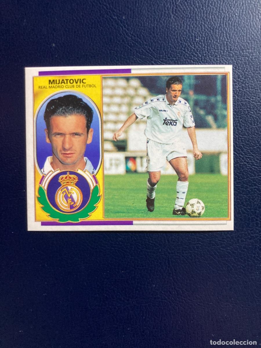 Cromos de F&uacute;tbol: LIGA ESTE MIJATOVIC REAL MADRID SIN PEGAR 96 97 1996 1997
