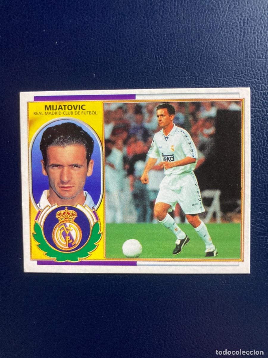 Cromos de F&uacute;tbol: LIGA ESTE MIJATOVIC REAL MADRID SIN PEGAR 96 97 1996 1997