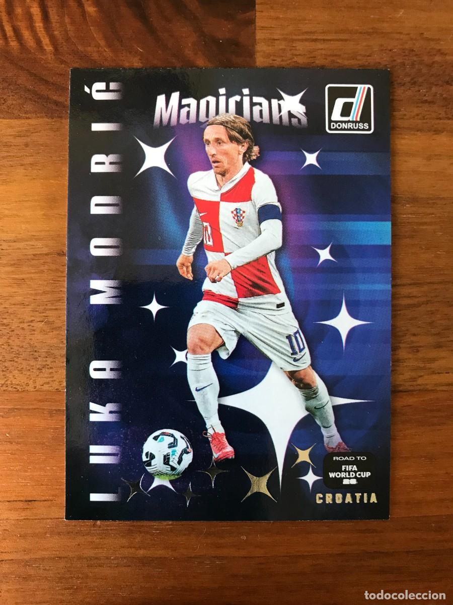 Cromos de F&uacute;tbol: LUKA MODRIC - CROACIA - MAGICIANS - PANINI DONRUSS ROAD TO FIFA WORLD CUP 2025 25