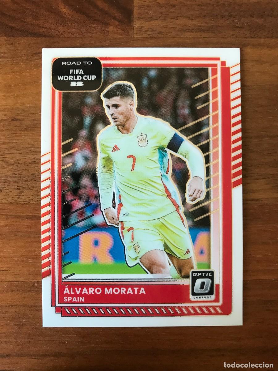 Cromos de F&uacute;tbol: ALVARO MORATA - ESPA&Ntilde;A - OPTIC - PANINI DONRUSS ROAD TO FIFA WORLD CUP 2025 25