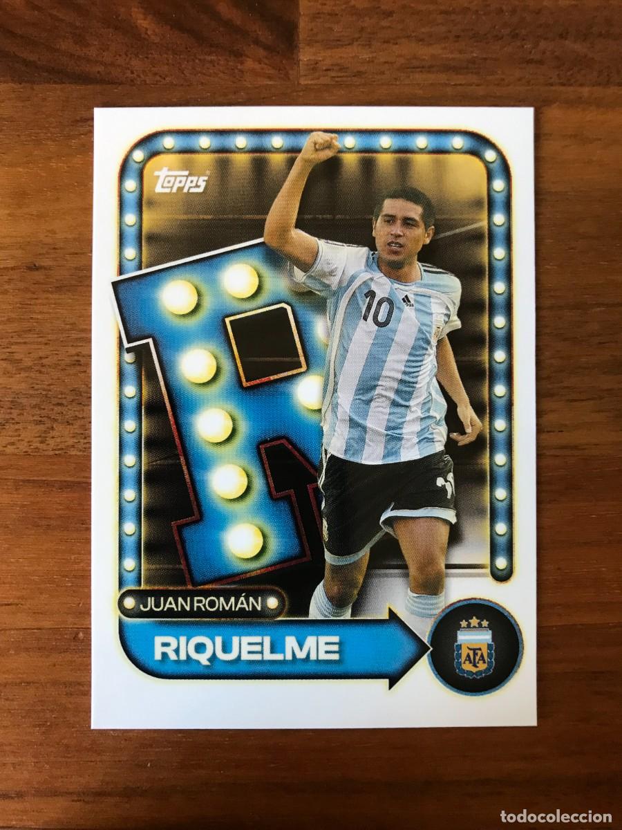 Cromos de F&uacute;tbol: JUAN ROMAN RIQUELME - ARGENTINA - TOPPS ARGENTINA 2026 26
