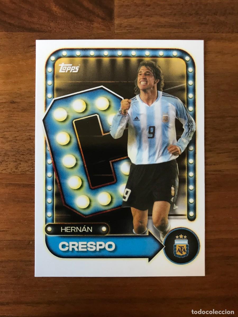 Cromos de F&uacute;tbol: HERNAN CRESPO - ARGENTINA - TOPPS ARGENTINA 2026 26