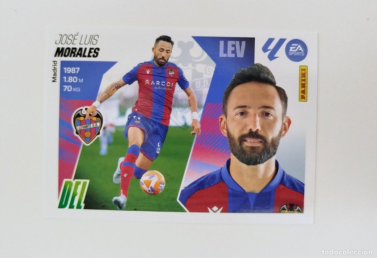Cromos de F&uacute;tbol: Morales 18 SIN PEGAR NUNCA PEGADO Levante UD Liga Ediciones Este 25 26 / 2025 2026