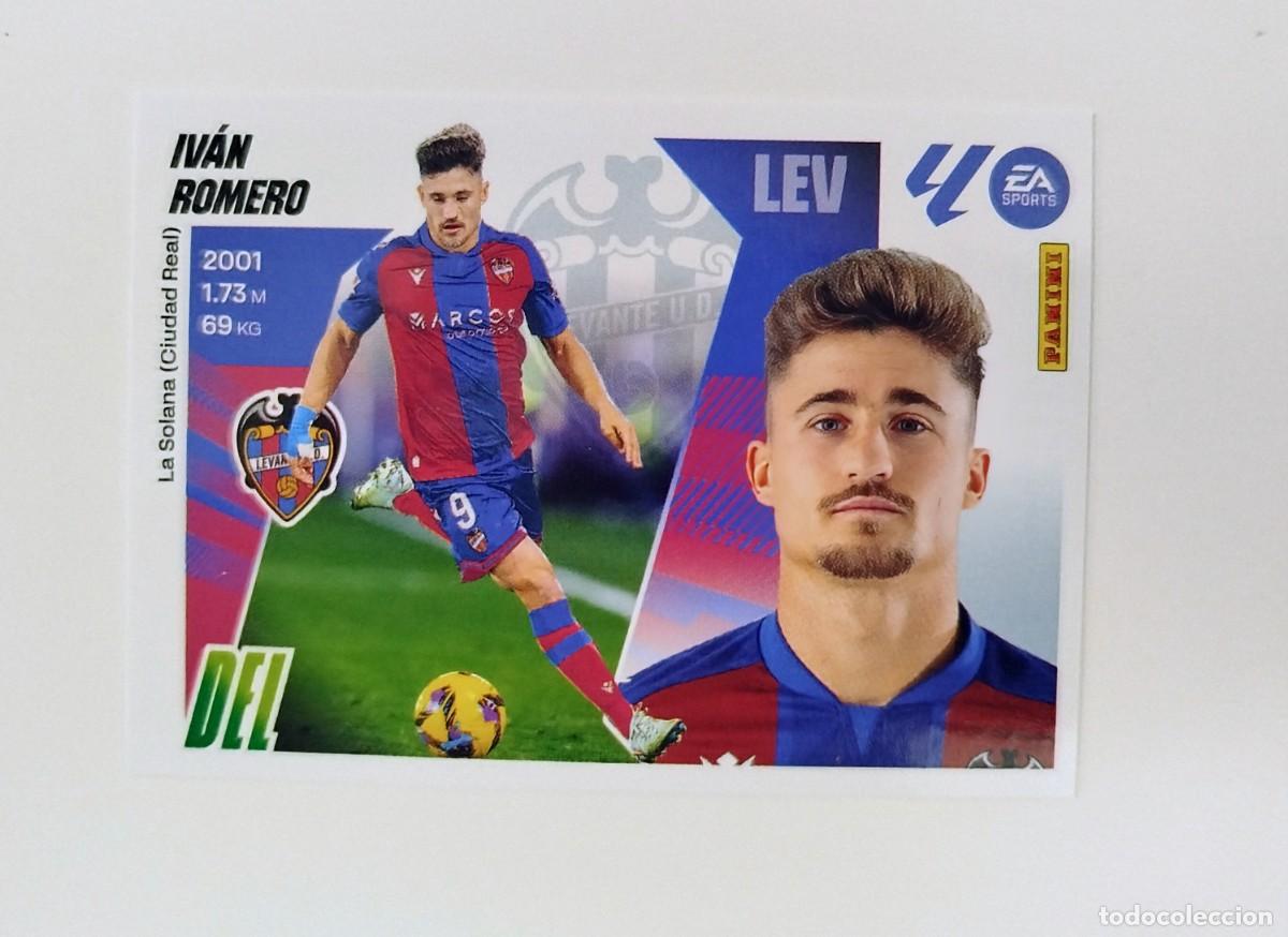 Cromos de F&uacute;tbol: Iv&aacute;n Romero 17 SIN PEGAR NUNCA PEGADO Levante UD Liga Ediciones Este 25 26 / 2025 2026