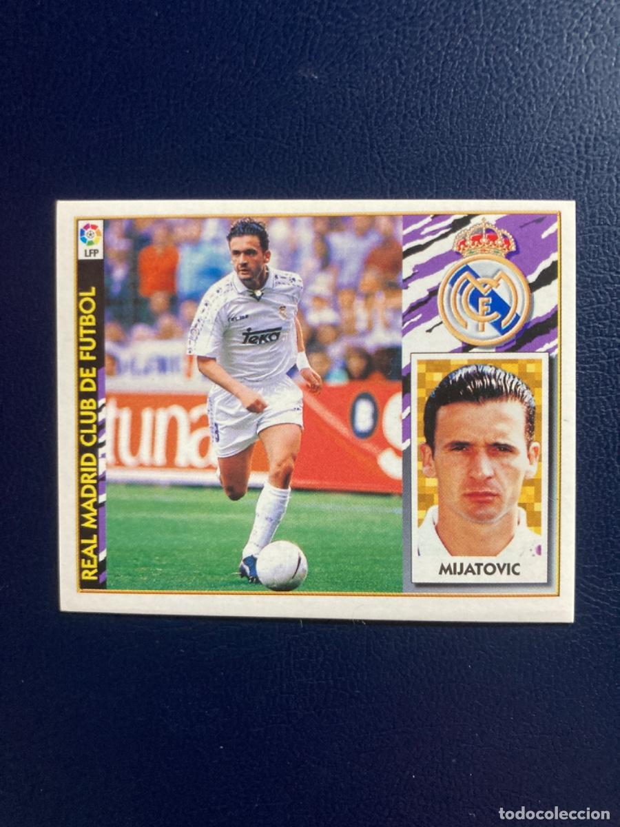 Cromos de F&uacute;tbol: Real Madrid - Mijatovic - Ediciones Este Liga 1997-1998, 97-98 Sin pegar