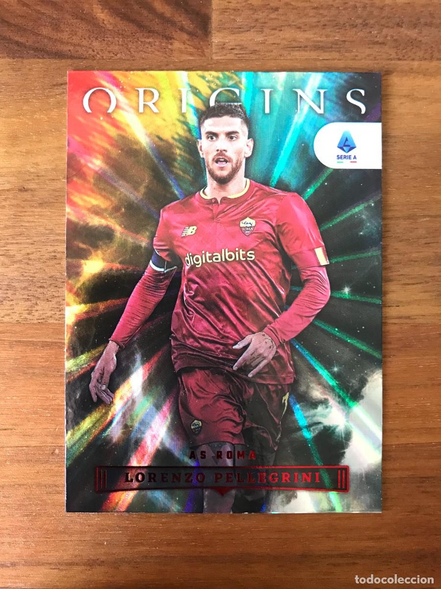 Cromos de F&uacute;tbol: LORENZO PELEGRINI - AS ROMA - ORIGINS RED - PANINI CHRONICLES SERIE A 2022 2023 22 23