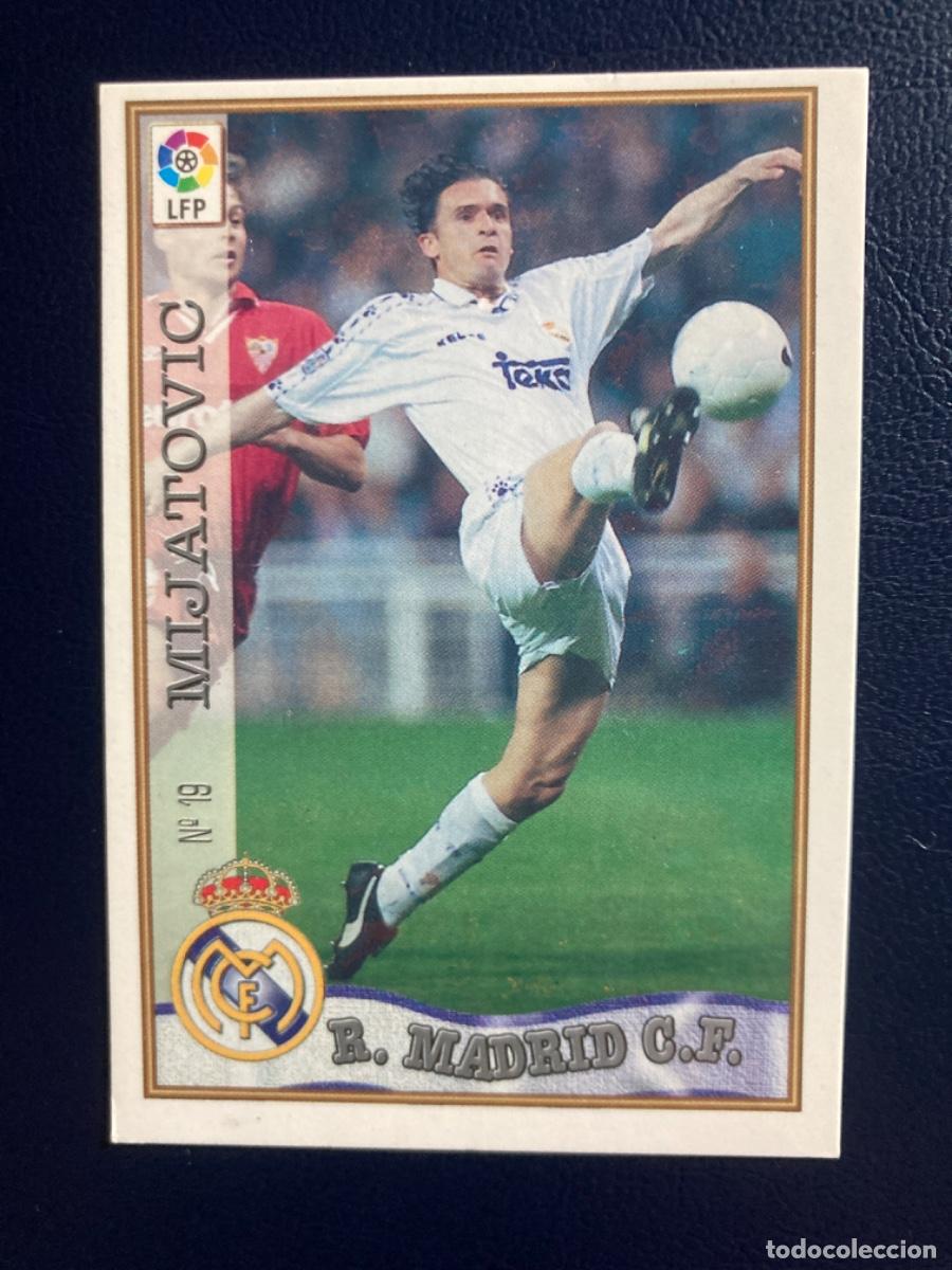 Cromos de F&uacute;tbol: 19 MIJATOVIC - MUNDICROMO - LIGA 97 98 - REAL MADRID