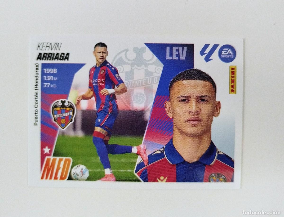 Cromos de F&uacute;tbol: Arriaga 12BIS COLOCA SIN PEGAR NUNCA PEGADO Levante UD Liga Ediciones Este 25 26 / 2025 2026