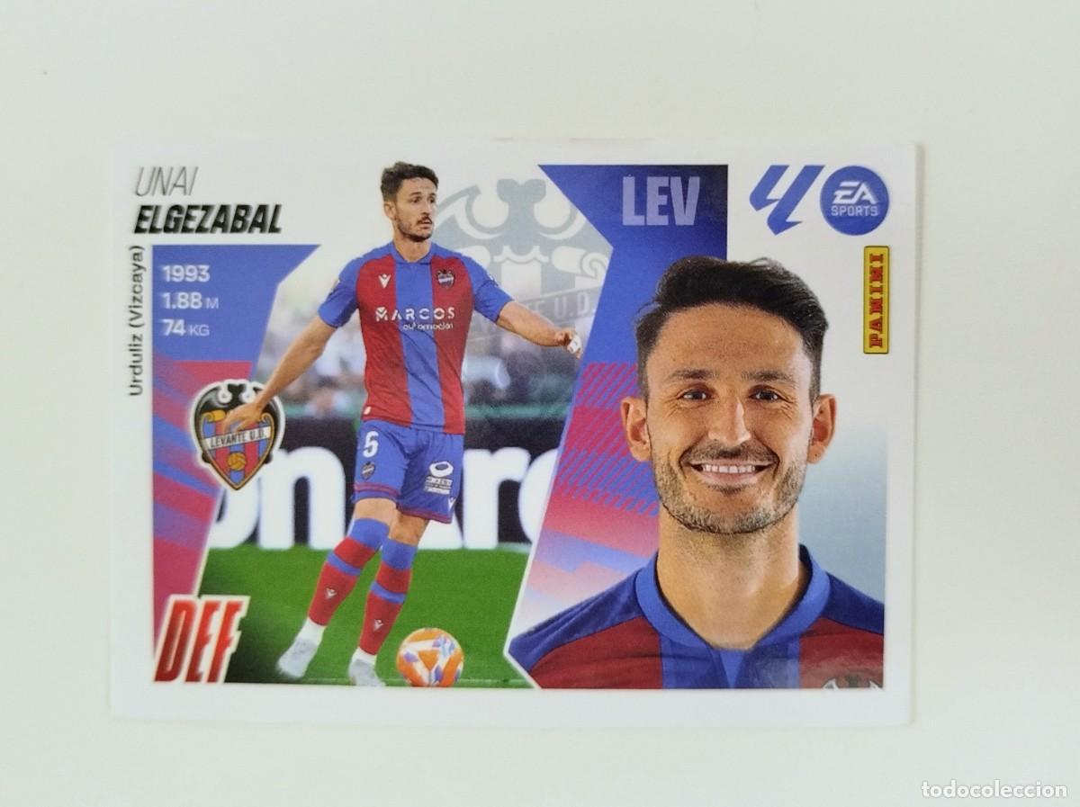 Cromos de F&uacute;tbol: Elgezabal 9 SIN PEGAR NUNCA PEGADO Levante UD Liga Ediciones Este 25 26 / 2025 2026