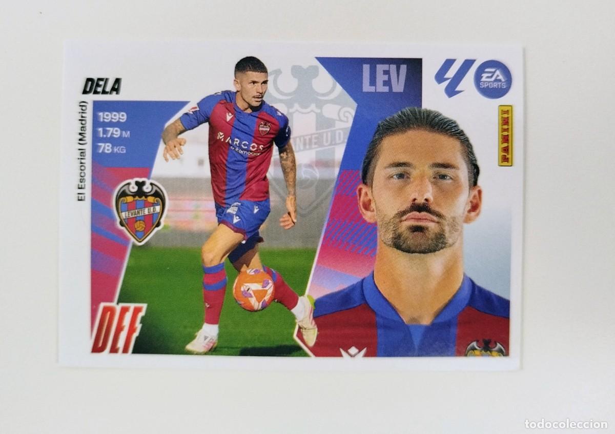 Cromos de F&uacute;tbol: Dela 6 SIN PEGAR NUNCA PEGADO Levante UD Liga Ediciones Este 25 26 / 2025 2026