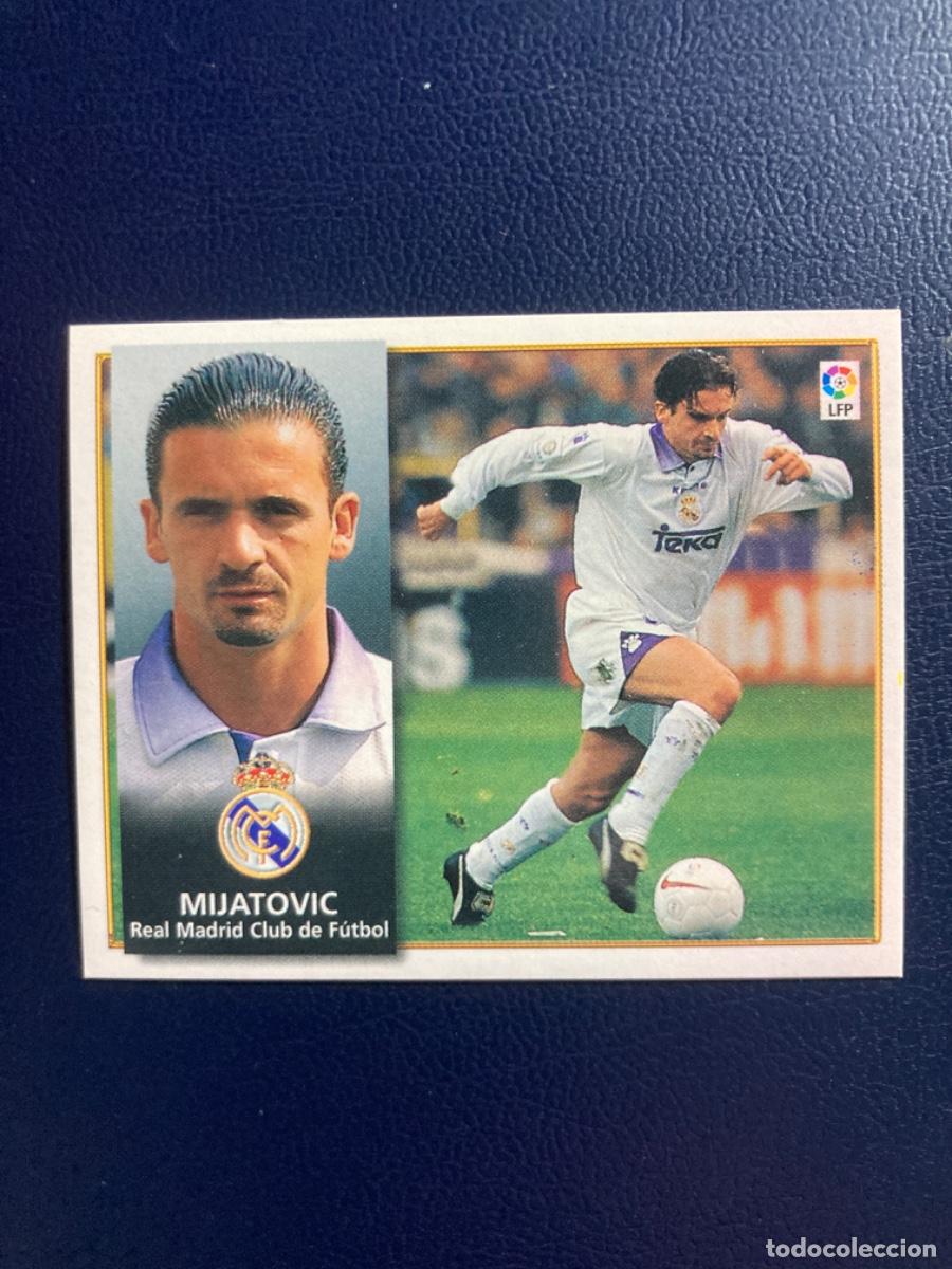 Cromos de F&uacute;tbol: Real Madrid - Mijatovic - Ediciones Este Liga 1998-1999, 98-99 Sin pegar