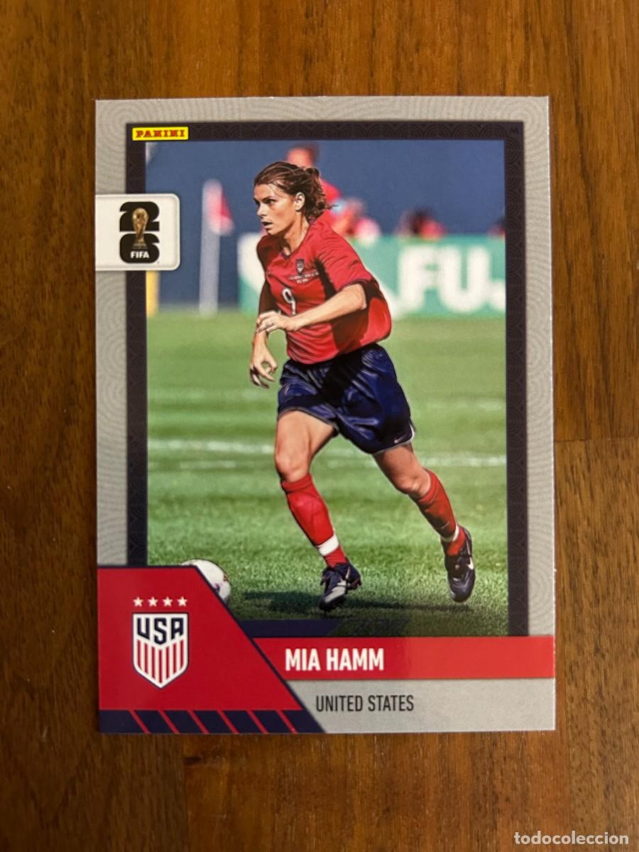 Cromos de F&uacute;tbol: MIA HAMM - ESTADOS UNIDOS - STARTER PACK - PANINI MONOPOLY PRIZM WORLD CUP - 2026 26