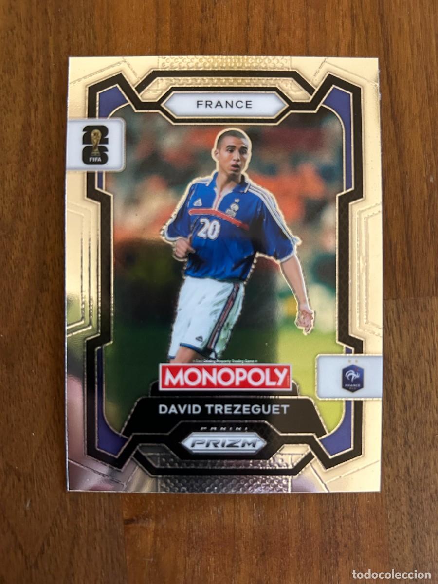 Cromos de F&uacute;tbol: DAVID TREZEGUET - FRANCIA - PANINI MONOPOLY PRIZM WORLD CUP - 2026 26