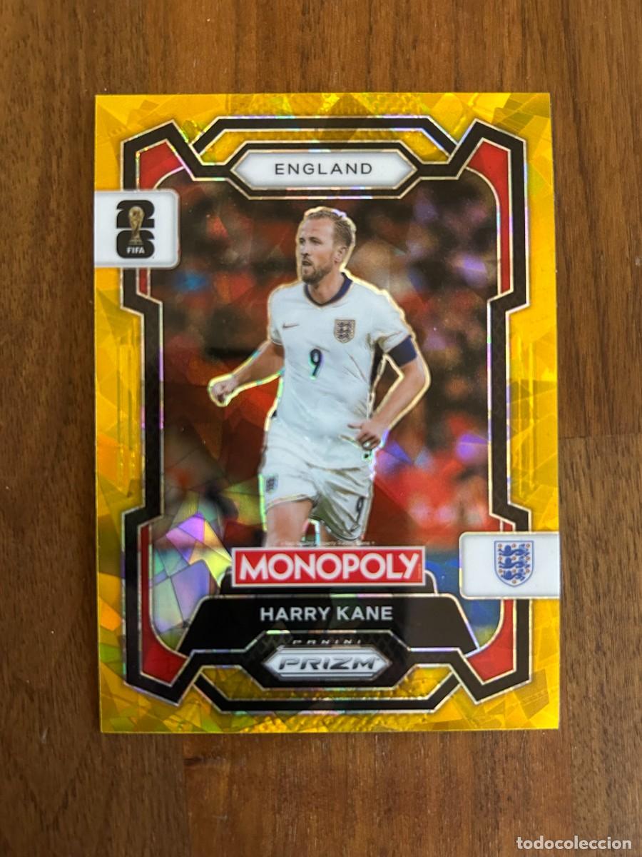 Cromos de F&uacute;tbol: HARRY KANE - INGLATERRA - GOLD CRACKED ICE - PANINI MONOPOLY PRIZM WORLD CUP - 2026 26