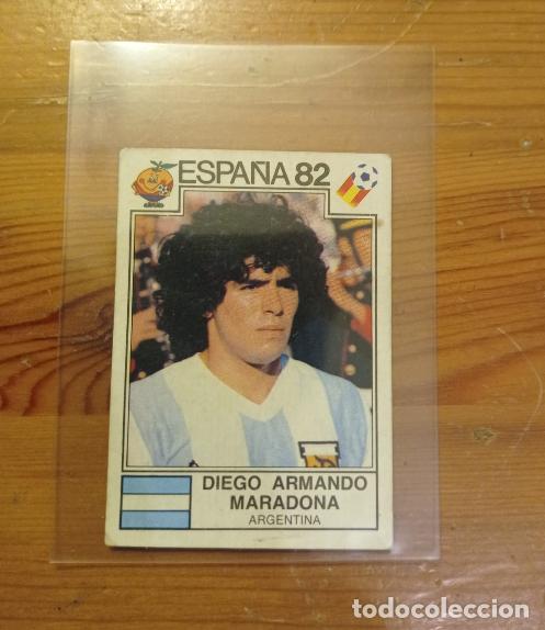 Football Stickers: Maradona 176 Panini Espa&ntilde;a 82