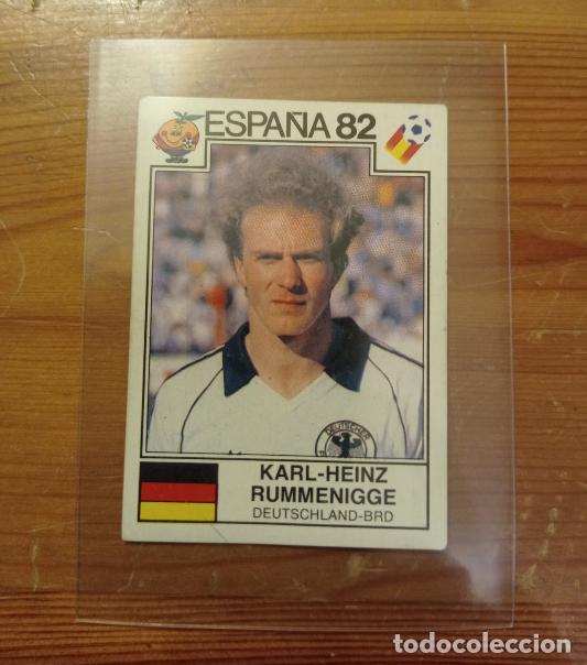 Cromos de F&uacute;tbol: Rummenigge 127 Panini Espa&ntilde;a 82