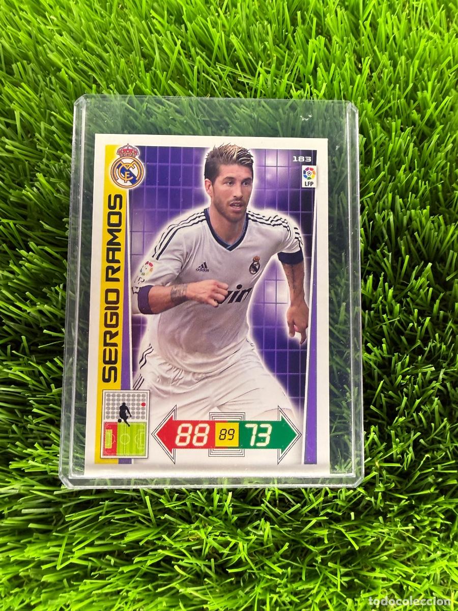 Cromos de F&uacute;tbol: N&ordm; 183 Sergio Ramos Real Madrid CF Adrenalyn XL 12 13