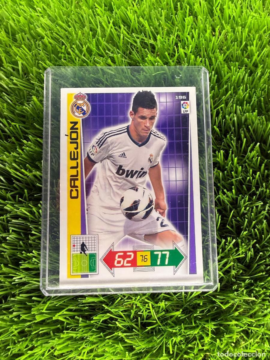 Cromos de F&uacute;tbol: N&ordm; 196 Callej&oacute;n Real Madrid CF Adrenalyn XL 12 13