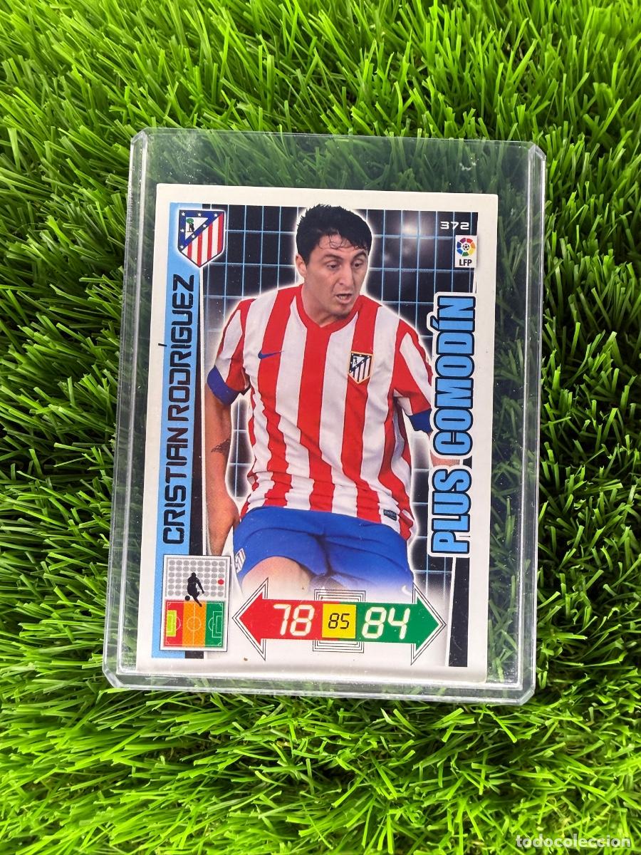Cromos de F&uacute;tbol: N&ordm; 372 Cristian Rodr&iacute;guez Plus Comod&iacute;n Atl&eacute;tico de Madrid Adrenalyn XL 12 13