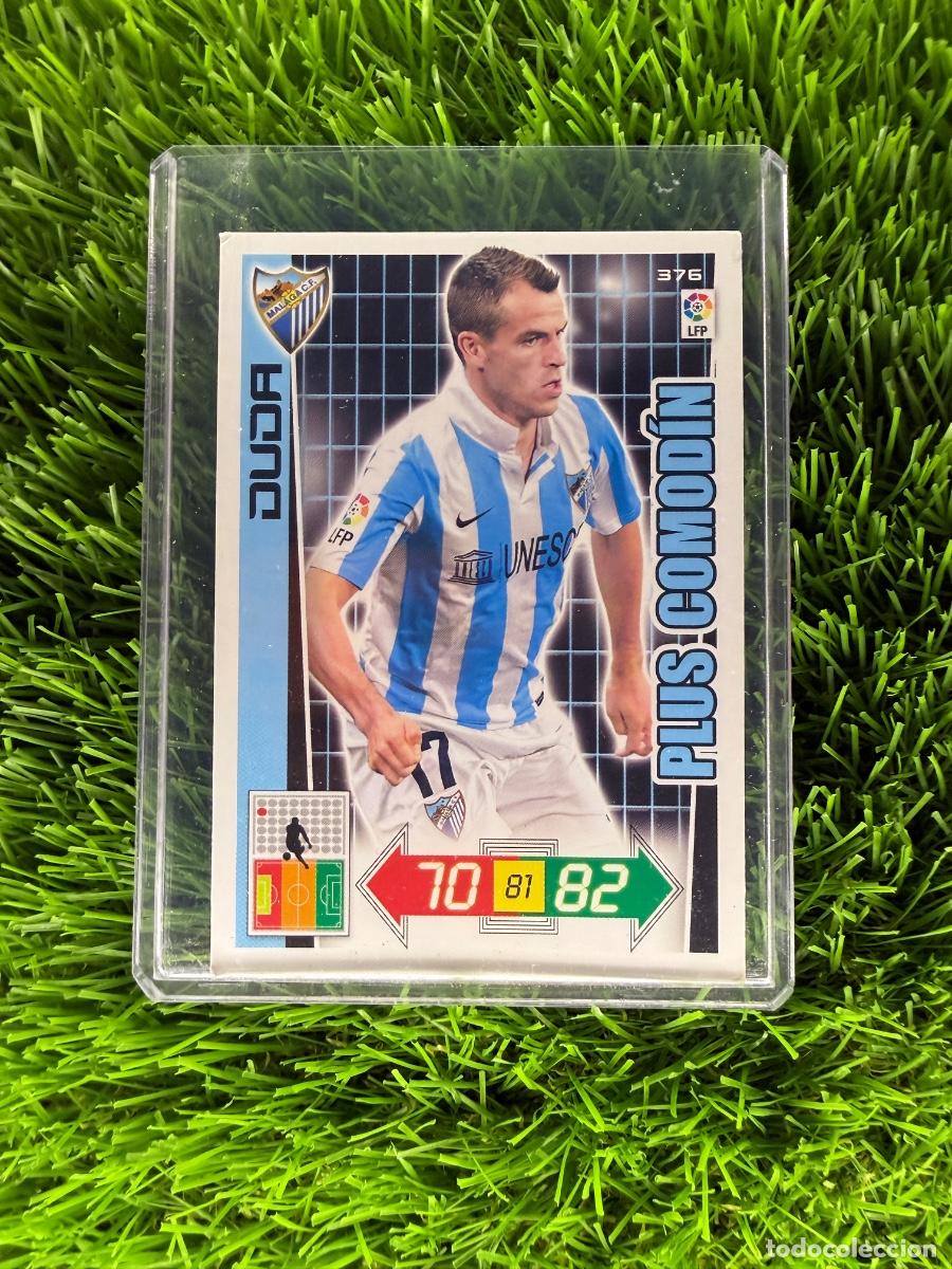 Cromos de F&uacute;tbol: N&ordm; 376 Duda Plus Comod&iacute;n M&aacute;laga CF Adrenalyn XL 12 13