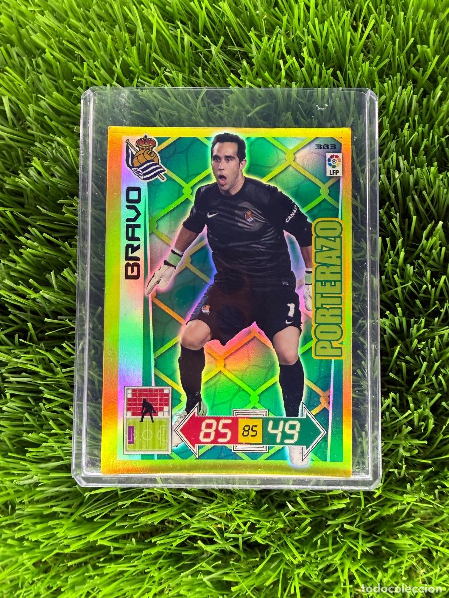 Cromos de F&uacute;tbol: N&ordm; 383 Bravo Porterazo Real Sociedad Adrenalyn XL 12 13