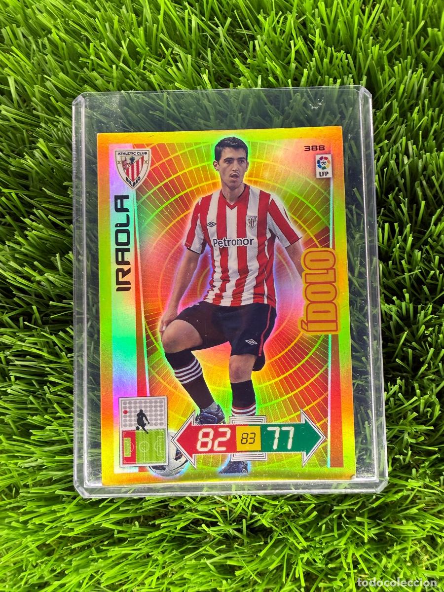 Cromos de F&uacute;tbol: N&ordm; 388 Iraola &Iacute;dolo Athletic Club Adrenalyn XL 12 13