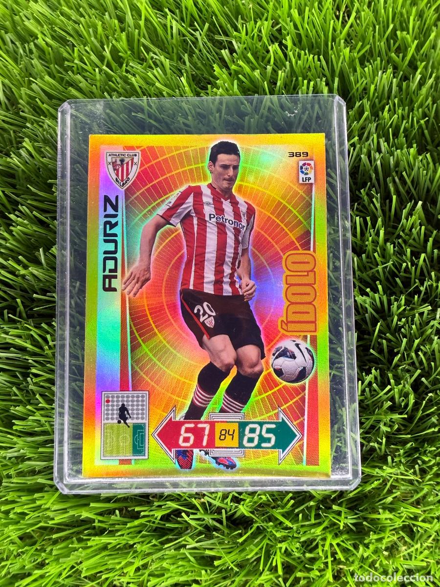 Cromos de F&uacute;tbol: N&ordm; 389 Aduriz &Iacute;dolo Athletic Club Adrenalyn XL 12 13