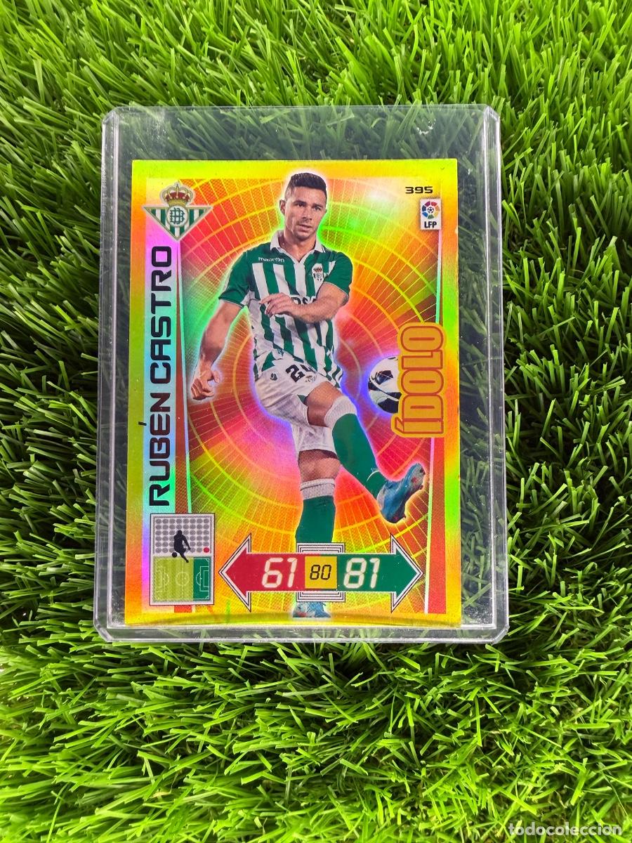 Cromos de F&uacute;tbol: N&ordm; 395 Rub&eacute;n Castro &Iacute;dolo Real Betis Adrenalyn XL 12 13