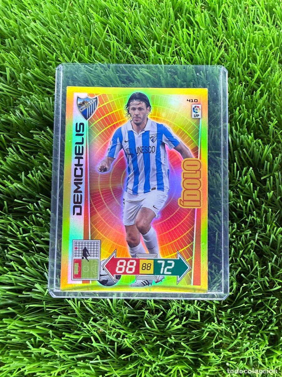 Cromos de F&uacute;tbol: N&ordm; 410 Demichelis &Iacute;dolo M&aacute;laga CF Adrenalyn XL 12 13