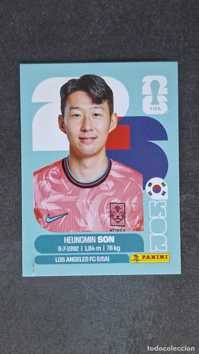 Cromos de F&uacute;tbol: L1 SON SELECCION KOREA DEL SUR 18 MUNDIAL FIFA WORLD CUP 2026 PANINI NUNCA PEGADO SIN PEGAR