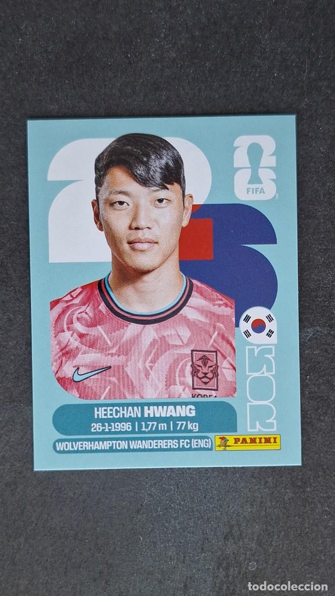 Cromos de F&uacute;tbol: L1 HWANG SELECCION KOREA DEL SUR 19 MUNDIAL FIFA WORLD CUP 2026 PANINI NUNCA PEGADO SIN PEGAR