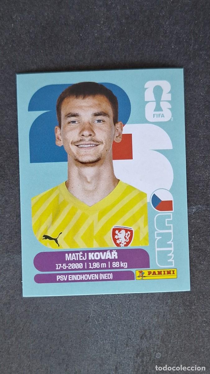 Cromos de F&uacute;tbol: L1 KOVAR SELECCION REPUBLICA CHECA 2 MUNDIAL FIFA WORLD CUP 2026 PANINI NUNCA PEGADO SIN PEGAR