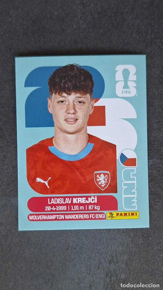 Cromos de F&uacute;tbol: L1 KREJCI SELECCION REPUBLICA CHECA 4 MUNDIAL FIFA WORLD CUP 2026 PANINI NUNCA PEGADO SIN PEGAR