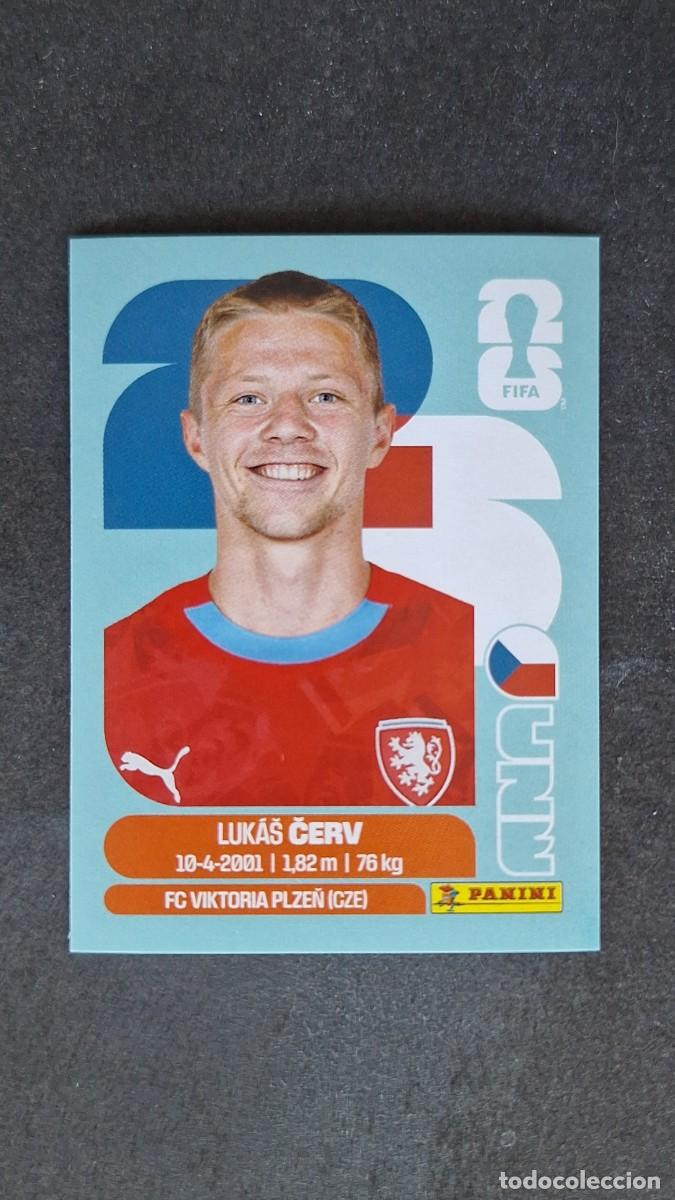 Cromos de F&uacute;tbol: L1 CERV SELECCION REPUBLICA CHECA 11 MUNDIAL FIFA WORLD CUP 2026 PANINI NUNCA PEGADO SIN PEGAR