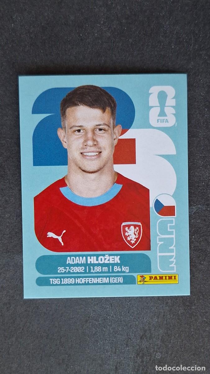 Cromos de F&uacute;tbol: L1 HLOZEK SELECCION REPUBLICA CHECA 19 MUNDIAL FIFA WORLD CUP 2026 PANINI NUNCA PEGADO SIN PEGAR