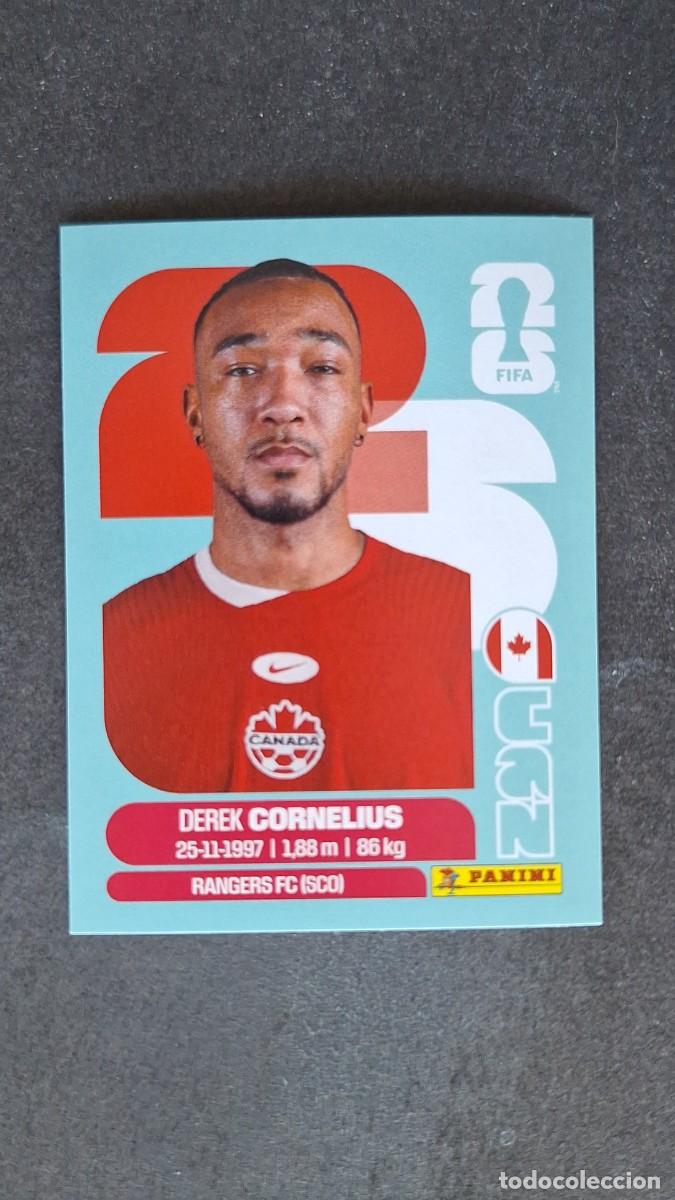 Cromos de F&uacute;tbol: L1 CORNELIUS SELECCION CANADA 7 MUNDIAL FIFA WORLD CUP 2026 PANINI NUNCA PEGADO SIN PEGAR