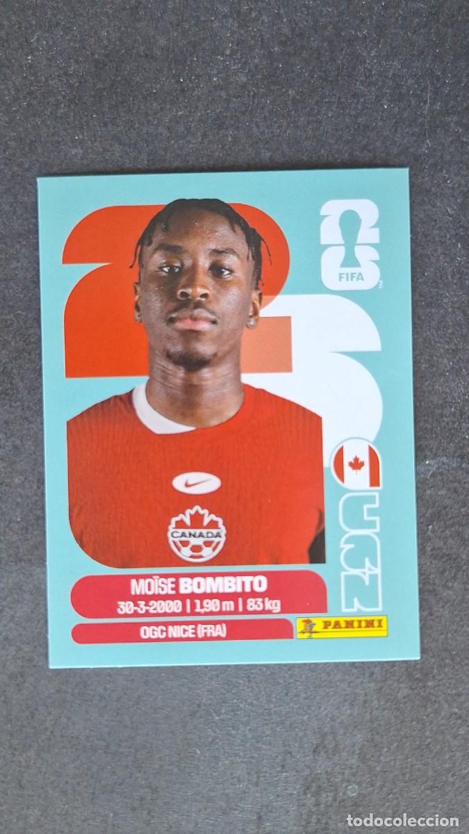 Cromos de F&uacute;tbol: L1 BOMBITO SELECCION CANADA 8 MUNDIAL FIFA WORLD CUP 2026 PANINI NUNCA PEGADO SIN PEGAR