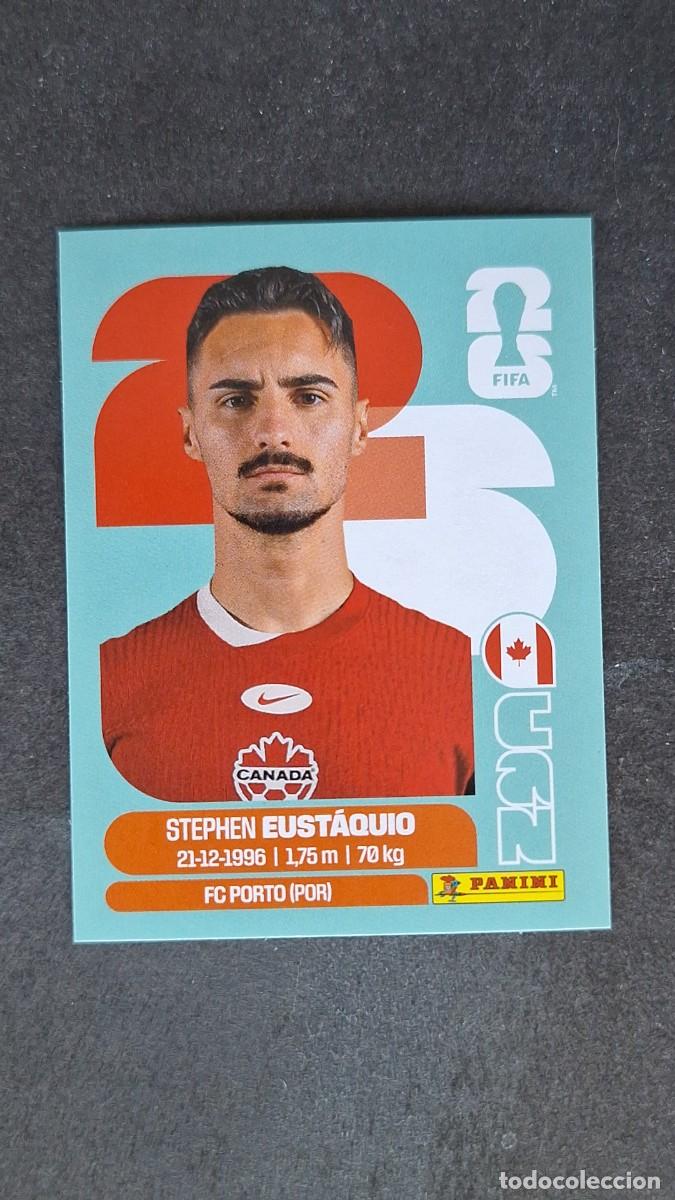 Cromos de F&uacute;tbol: L1 EUSTAQUIO SELECCION CANADA 10 MUNDIAL FIFA WORLD CUP 2026 PANINI NUNCA PEGADO SIN PEGAR