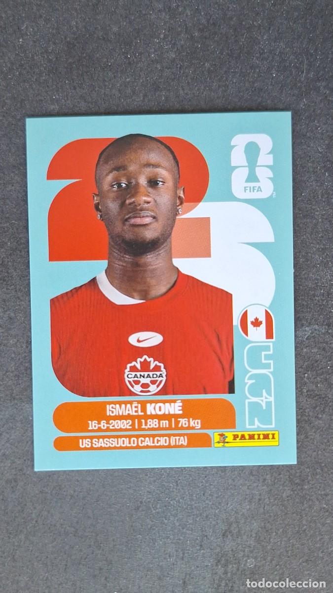 Cromos de F&uacute;tbol: L1 KONE SELECCION CANADA 11 MUNDIAL FIFA WORLD CUP 2026 PANINI NUNCA PEGADO SIN PEGAR