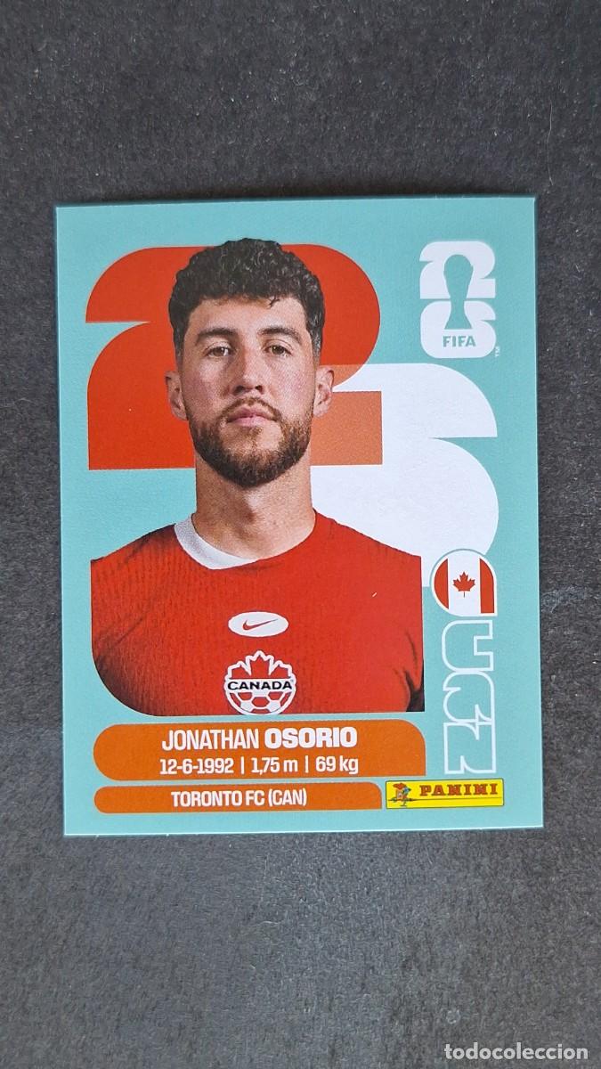 Cromos de F&uacute;tbol: L1 OSORIO SELECCION CANADA 12 MUNDIAL FIFA WORLD CUP 2026 PANINI NUNCA PEGADO SIN PEGAR
