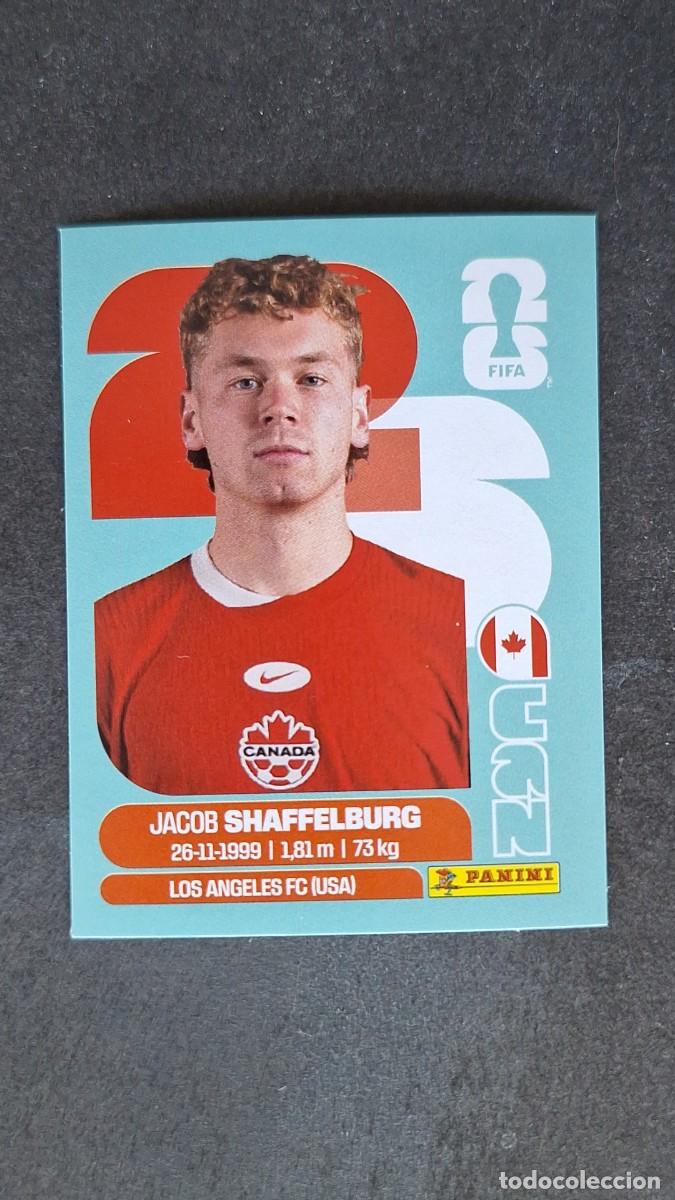 Cromos de F&uacute;tbol: L1 SHAFFELBURG SELECCION CANADA 14 MUNDIAL FIFA WORLD CUP 2026 PANINI NUNCA PEGADO SIN PEGAR