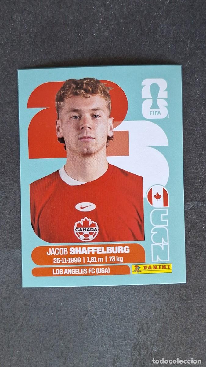 Cromos de F&uacute;tbol: L1 SHAFFELBURG SELECCION CANADA 14 MUNDIAL FIFA WORLD CUP 2026 PANINI NUNCA PEGADO SIN PEGAR