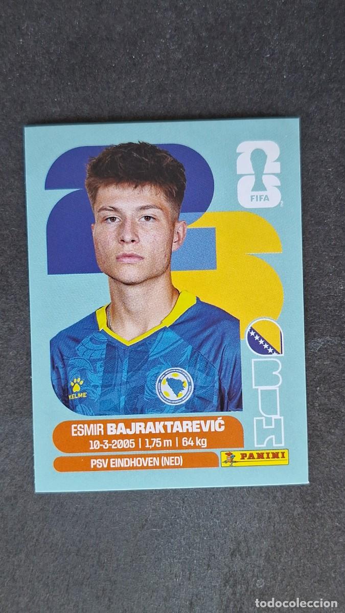 Figurine di Calcio: L1 BAJRAKTAREVIC SELECCION BOSNIA 15 MUNDIAL FIFA WORLD CUP 2026 PANINI NUNCA PEGADO SIN PEGAR
