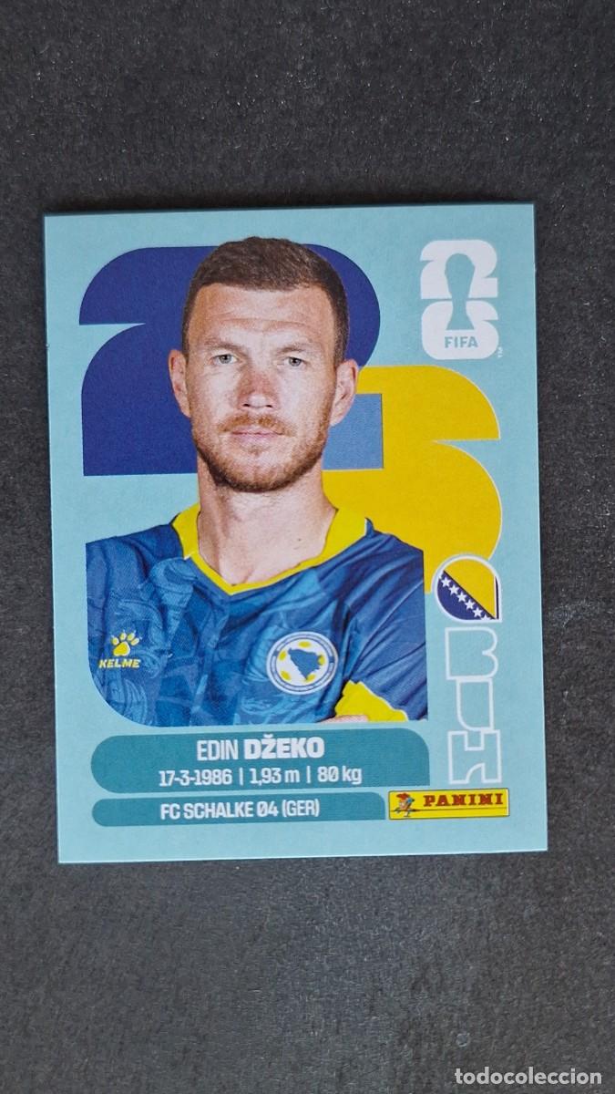 Figurine di Calcio: L1 DZEKO SELECCION BOSNIA 18 MUNDIAL FIFA WORLD CUP 2026 PANINI NUNCA PEGADO SIN PEGAR