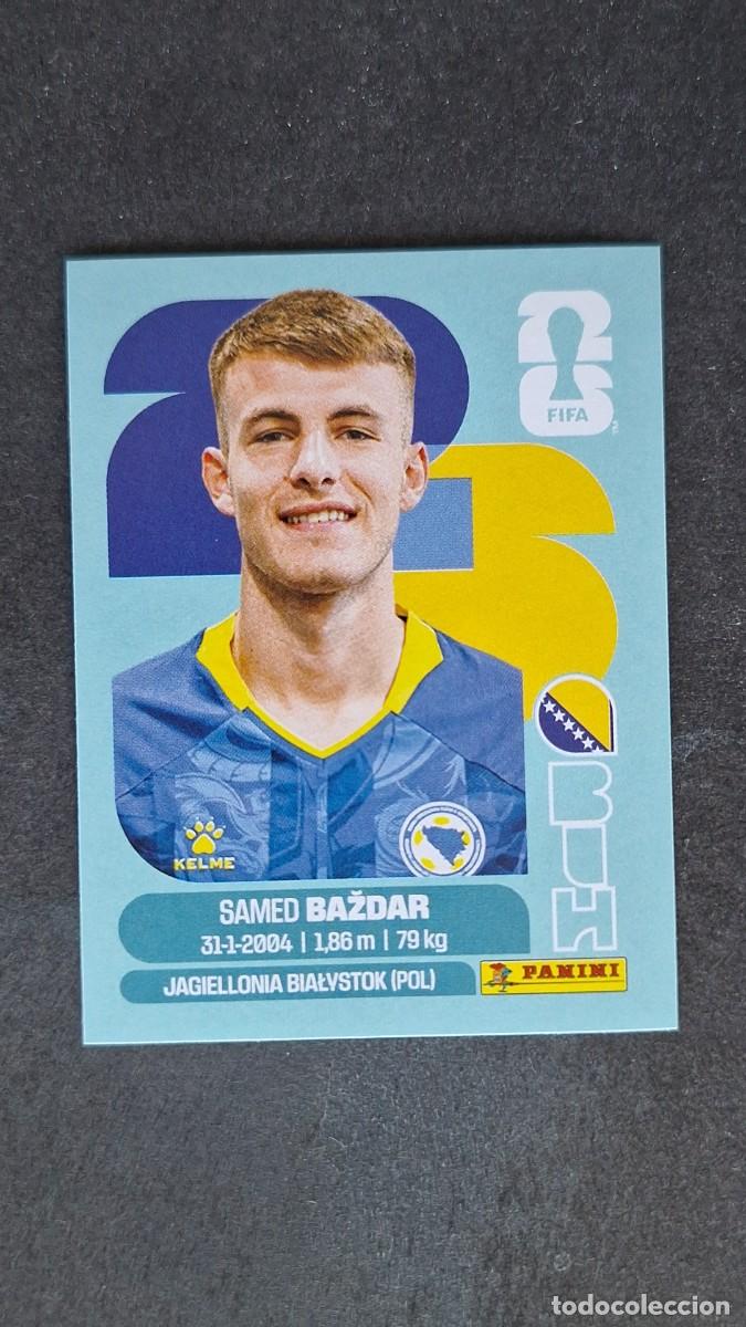 Figurine di Calcio: L1 BAZDAR SELECCION BOSNIA 19 MUNDIAL FIFA WORLD CUP 2026 PANINI NUNCA PEGADO SIN PEGAR