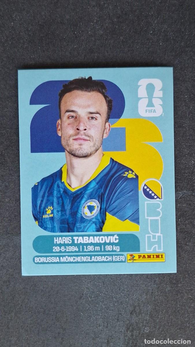 Figurine di Calcio: L1 TABAKOVIC SELECCION BOSNIA 20 MUNDIAL FIFA WORLD CUP 2026 PANINI NUNCA PEGADO SIN PEGAR