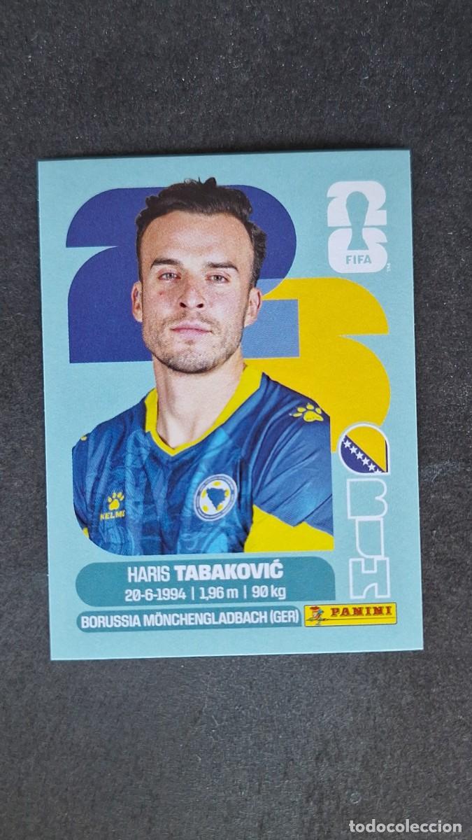 Figurine di Calcio: L1 TABAKOVIC SELECCION BOSNIA 20 MUNDIAL FIFA WORLD CUP 2026 PANINI NUNCA PEGADO SIN PEGAR